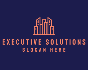 Real Estate Skyline logo design