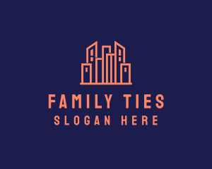 Real Estate Skyline logo design