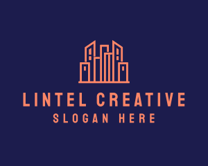 Real Estate Skyline logo design