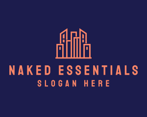 Real Estate Skyline logo design