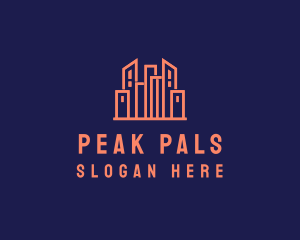 Real Estate Skyline logo design