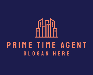 Real Estate Skyline logo design