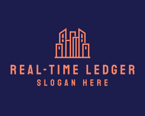 Real Estate Skyline logo design