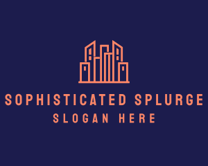 Real Estate Skyline logo design