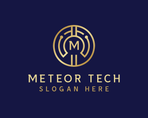 Digital Cryptocurrency Tech logo design