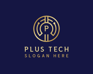 Digital Cryptocurrency Tech logo design