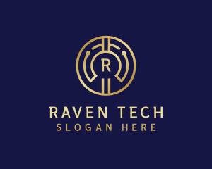 Digital Cryptocurrency Tech logo design