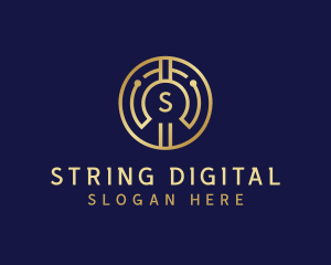 Digital Cryptocurrency Tech logo design