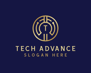 Digital Cryptocurrency Tech logo design