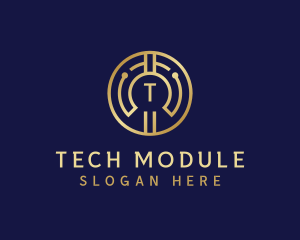 Digital Cryptocurrency Tech logo design