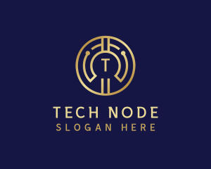 Digital Cryptocurrency Tech logo design