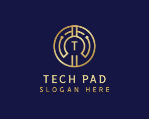 Digital Cryptocurrency Tech logo design