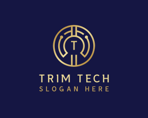 Digital Cryptocurrency Tech logo design