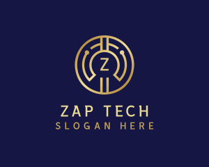 Digital Cryptocurrency Tech logo design