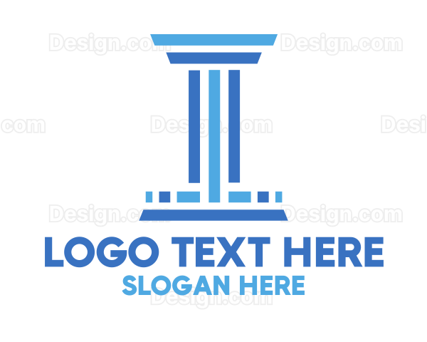 Stripe Column Law Firm Logo