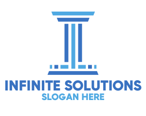 Stripe Column Law Firm Logo