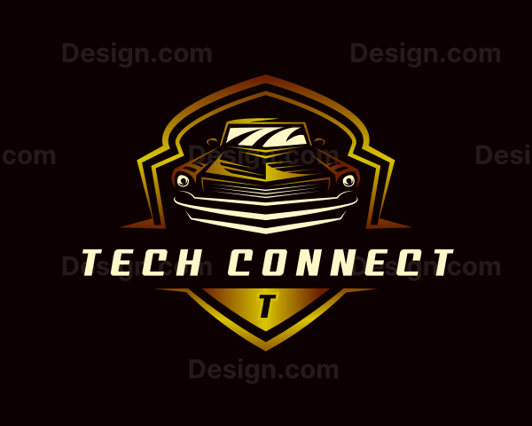 Luxury Automobile Garage Logo