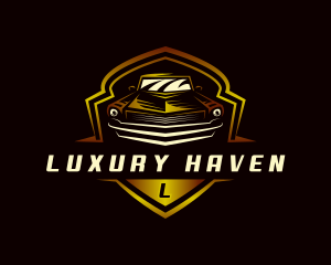Luxury Automobile Garage logo design