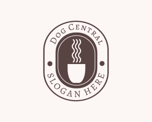 Hot Coffee Drink logo design