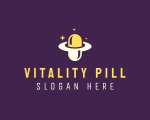 Medicine Pharmacy Planet logo design