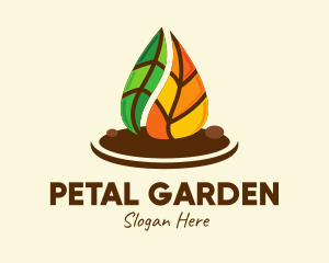 Fall Leaves Park  logo design