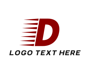 Express Logistics Transport logo design