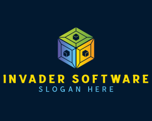 Digital Cube Software logo design