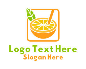 Citrus Juice Drink Logo