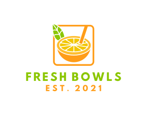 Citrus Juice Drink logo design