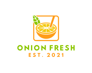 Citrus Juice Drink logo design