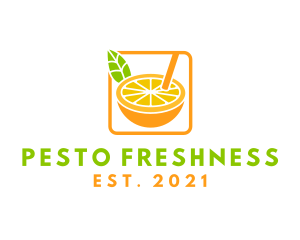 Citrus Juice Drink logo design