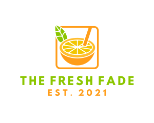 Citrus Juice Drink logo design