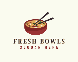 Culinary Soup Bowl logo design