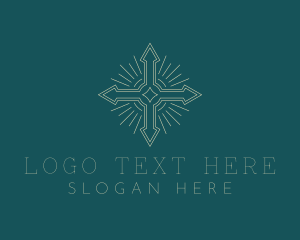 Biblical Cross Faith Logo