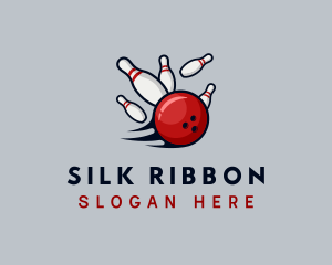 Sports Bowling Alley logo design