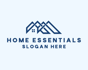 Residential Home Roof logo design