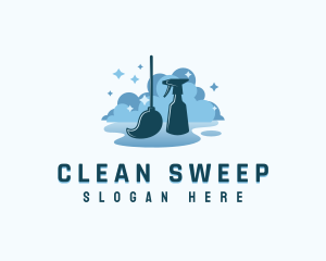 Spray Mop Janitor logo