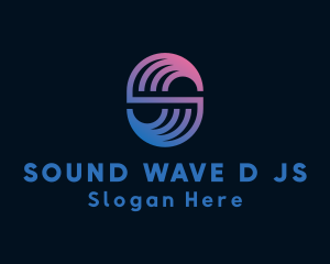 Arch Waves Letter S logo design