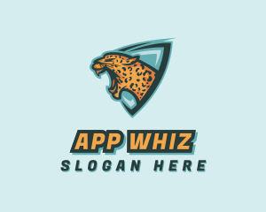 Gaming Wild Leopard logo design