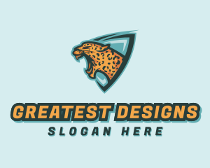 Gaming Wild Leopard logo design