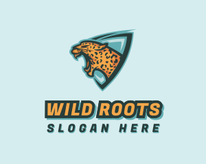 Gaming Wild Leopard logo design