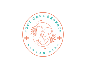 Medical Care Pregnancy logo design