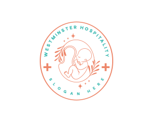 Medical Care Pregnancy logo design