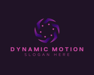 Spiral Motion Tech logo design