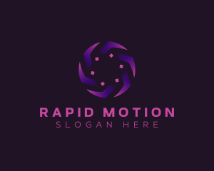 Spiral Motion Tech logo design