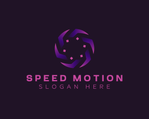 Spiral Motion Tech logo design