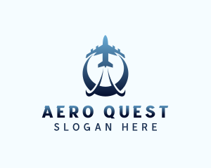 Flight Airline Plane logo
