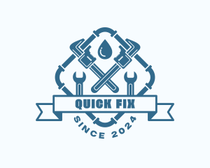 Pipe Plumbing Fix logo design