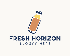 Bottle Tumbler Flask logo