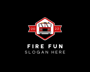 Fire Truck Transportation logo